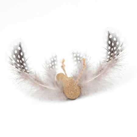 A toy for cats made of pressed cat mint "Butterfly", 7.5 cm-1
