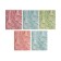 Notebook of 48 sheets in the Calligrata “leaves” cage, covered paper cover, block No. 2, whiteness 75% (gray sheets), mix