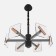 Chandelier 1700/6 LED 60W 3000-6000K Black 47x47x57 cm Bayerlux