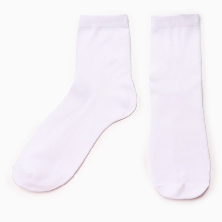 Women's socks, white color, size 23