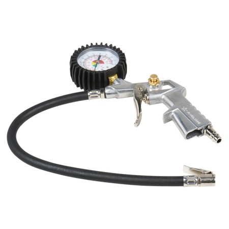 Pistol for pumping tires AIRLINE, PSH2 with manometer, 12 atm-2
