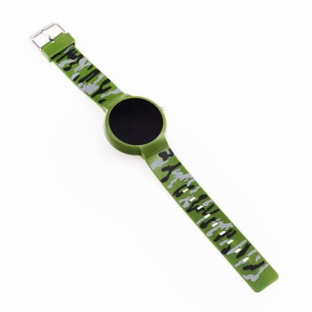Watch of Banding Electronic Roiston, Silicon strap, L-23 cm. Camouflage-1