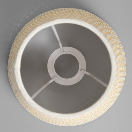 The lampshade "sarzha" beige E14 14x14x12 cm.-4