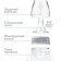 A bottle for feeding, classic throat, 250 ml., 3 months, cylinder, white color