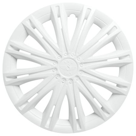 Wheel caps 14 "Sky", White, 2 pcs Airline AWCC-14-12-1