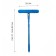 Wiper, with a swing fur coat, handle 55-85 cm
