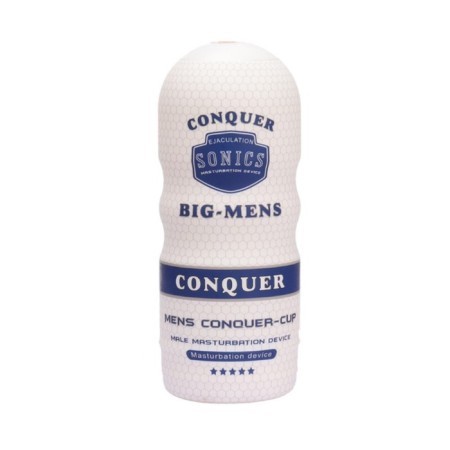 Big-Mens Cup ANAL masturbator, in a hard case, realist, anal, blue