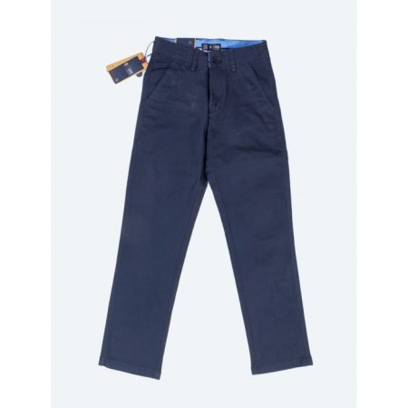 Pants for ISee boys, height 170-176 cm, dark blue color-1