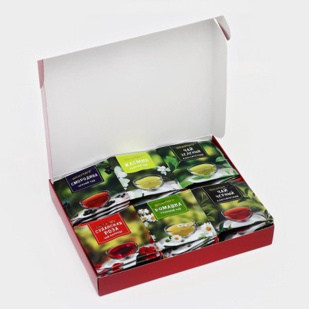 New Year. New Year's gift set of tea "Retro", 36 p-2