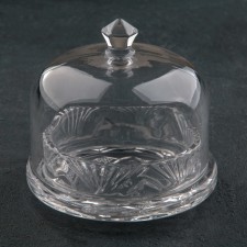 Glass capacity for honey and jam 