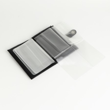 Cover 2 in 1, for auto documents and passports on a magnet, the color is black-6