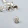 Decor Metal for creativity "Bell" silver set 6 pcs