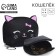 Children's wallet with lightning, black color