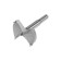 Forester drill tundra, carbide plates, cylindrical shank, 53 mm