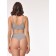 Women's thong cowards with a texture rubber Mirey String, size 44-46, color fog