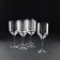 A set of glasses for the wine “Mind”, 400 ml, sot decor, 6 pcs