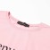 Female homemade set (T -shirt/shorts), powder color, size 46