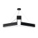 LED LED GEOMETRIA IGREK 56W 4000K 3700 IP40 90x90x8 black