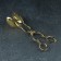 Forceps for serving "Rahat Gold", h = 22 cm, gold color