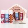Gift set of cosmetics "Snow Winter!", Lip balm 3 x 10 g, pure happiness