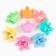 Gift set, hair gum 10 pcs, hairpin crab 10 pcs, princesses