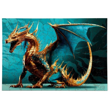 Figure puzzle "Golden Dragon"-1