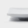 The dish "White East", 25.5 × 15 × 2 cm, white color