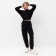 Women's costume (trousers, sweatshirt) minku: casual collection color black, size 44