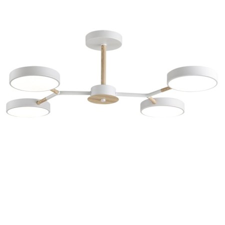 Cell chandelier Lumion. Brad, 72W, LED, 195x245x195 mm, white color, tree-1