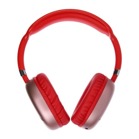 AKZ MAX10 headphones, wireless, full -size, microphone, backlight, red-3