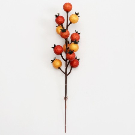 Decorative berries on the Bright Paints stick 6 × 6 × 22 cm-3