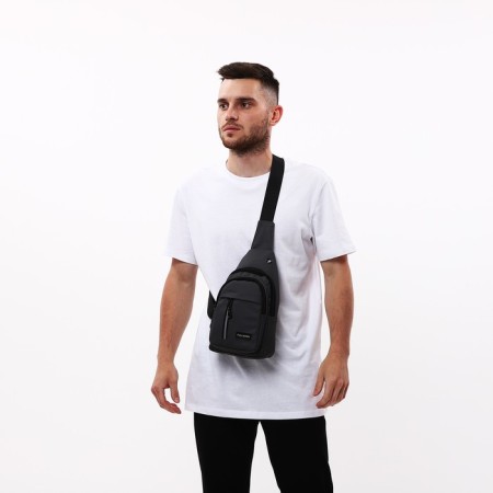 School bag, Fulldorn, Textile, Gray Color-5