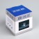 LED candle matte, 10 × 10 × 10 cm, plastic, glass, AAX2 batteries (not complete), glow warm white