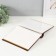 Photo album magnetic 30 sheets 23x28cm "plain brown"