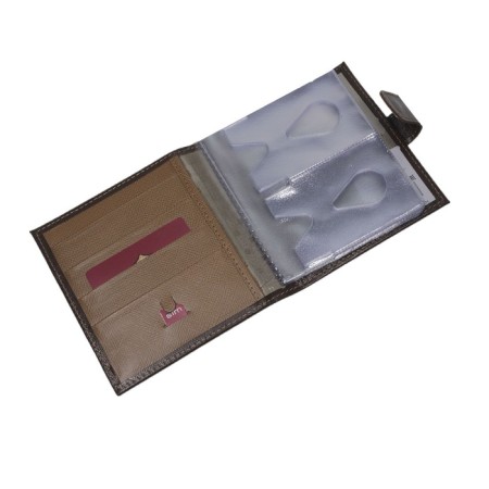 Businessman on the button, 18 sheets, brown color-1