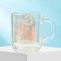 Glass mug "North. Yurts ", 200 ml
