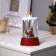 LED figure "Santa Claus" 8 × 14.5 × 4.2 cm, plastic, batteries AAAX2 (not in the kit), glow warm white