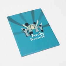 Folder for documents, 2 sets, turquoise color