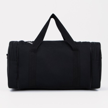 Road bag on lightning, 3 outer pockets, long belt, black/red color-1