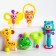 A set of rattles “Gather me”, 6 pcs, bright colors, crumb me