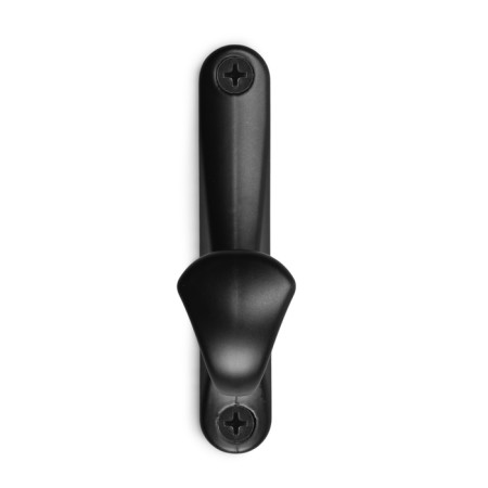 Furniture hook Cappio Classic, one -rod, black-2