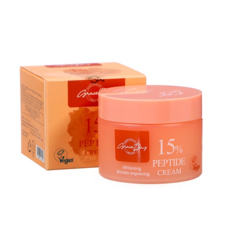 Face and body cream Grace Day, with peptides 15%, 50 ml