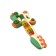 Musical Children's Gitar Center Everflo Rock, Green
