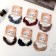 Hair elastic band "Buttercup" (set 2 pcs) satin round, 6 cm, mix
