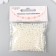 Set of beads "needlework" plastic, diameter 4 mm, 25 g, milk