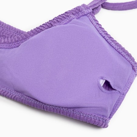 Swimsuit female separate minku color purple, size 46-7