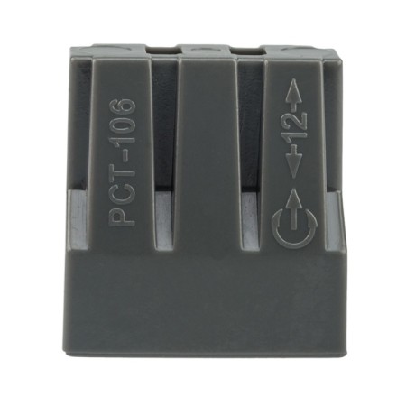 Express Klem with Paste QMS 773-306, 6-wire up to 2.5 mm², gray (50 pcs/° C) rexant-3