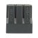 Express Klem with Paste QMS 773-306, 6-wire up to 2.5 mm², gray (50 pcs/° C) rexant