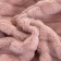 Climeninine bedspread, size 210x230 cm, pink color