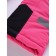Ski pants for girls, height 98 cm, pink color
